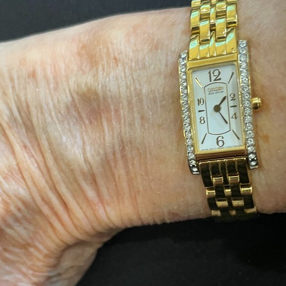 Citizen Eco Drive Women's Gold-Tone Watch - Picture 12 of 13
